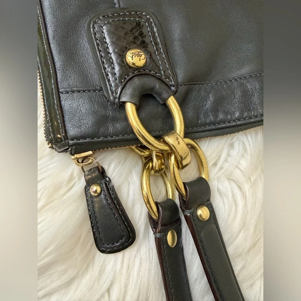 Coach #18808 Kristin Spectator Exotic Leather Hobo Bag